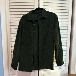 Banana Republic Green Corduroy Overshirt